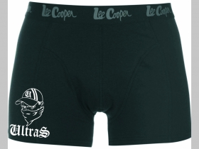 Ultras čierne trenírky BOXER s tlačeným logom, top kvalita 95%bavlna 5%elastan
